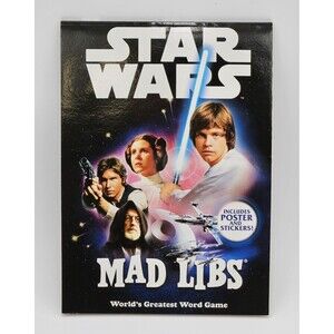 Disney Lucasfilm 2017 Star Wars Mad Libs: The Deluxe Edition New Unused